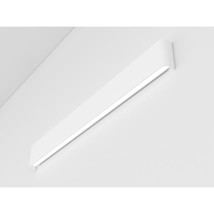 Immax NEO 07137-W - LED SMART Aptumšojama sienas lampa LINEA balta LED/40W/230V + tālvadības pults 76 cm Tuya ZigBee