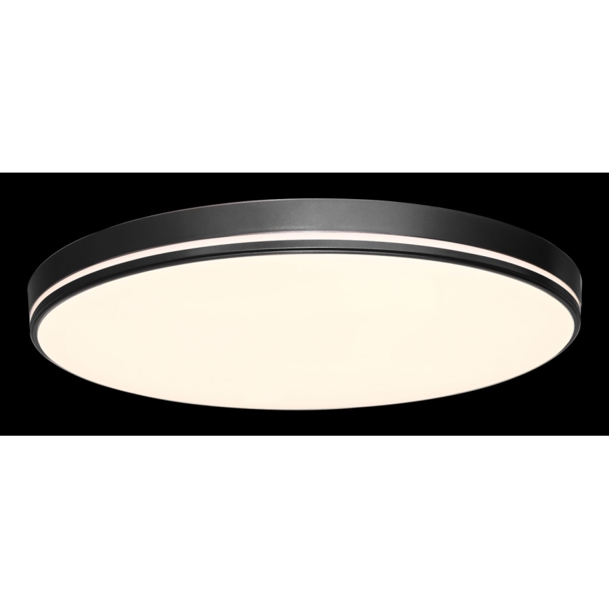 Immax NEO 07148-B40 - LED Aptumšojams griestu gaismeklis NEO LITE AREAS LED/24W/230V Tuya Wi-Fi melns + tālvadības pults
