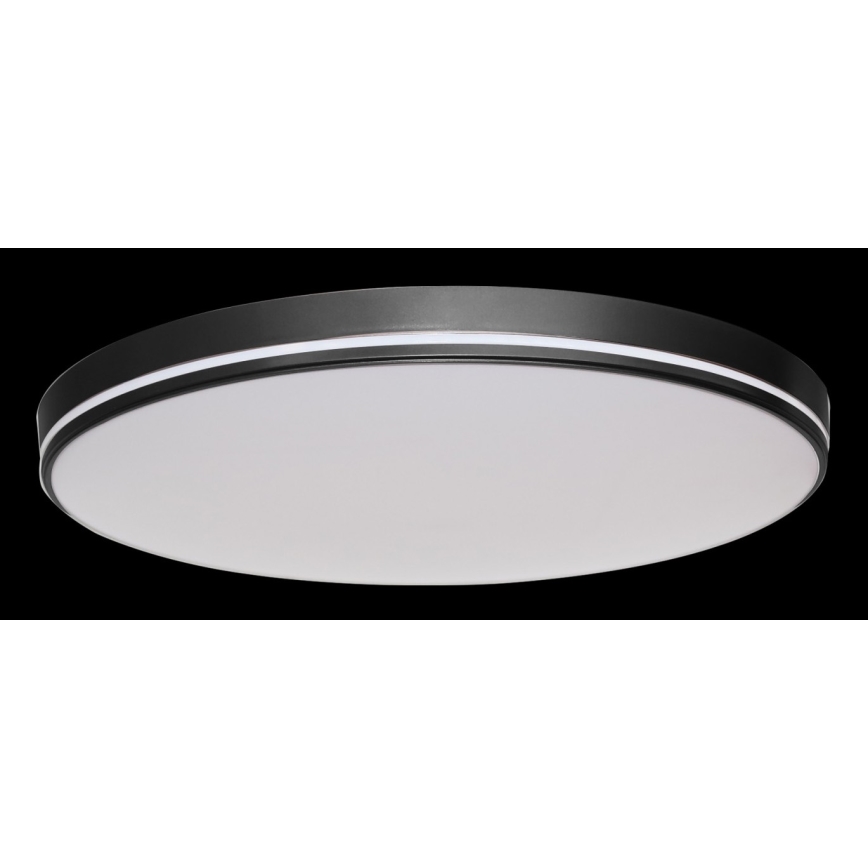 Immax NEO 07148-B40 - LED Aptumšojams griestu gaismeklis NEO LITE AREAS LED/24W/230V Tuya Wi-Fi melns + tālvadības pults