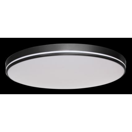 Immax NEO 07148-B51 - LED Aptumšojams griestu gaismeklis NEO LITE AREAS LED/48W/230V Tuya Wi-Fi melns + tālvadības pults