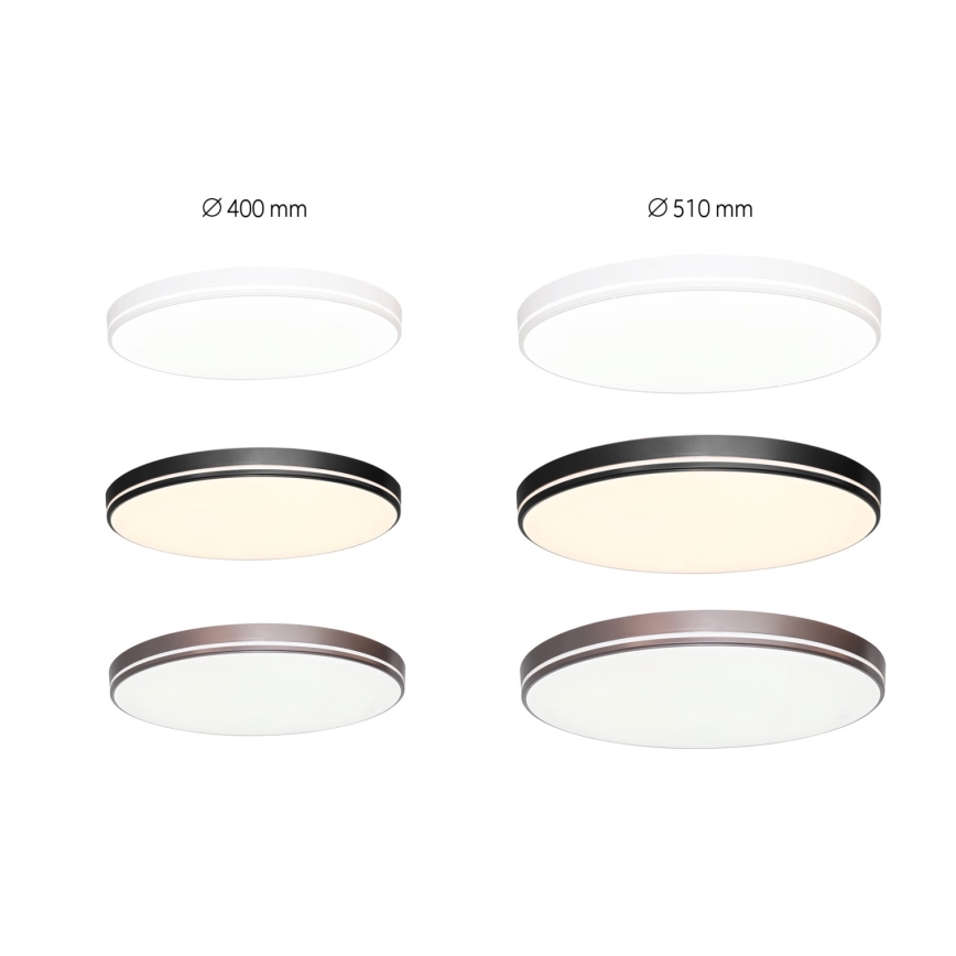 Immax NEO 07149-W40 - LED Aptumšojams griestu gaismeklis NEO LITE AREAS LED/24W/230V Tuya Wi-Fi balts + tālvadības pults