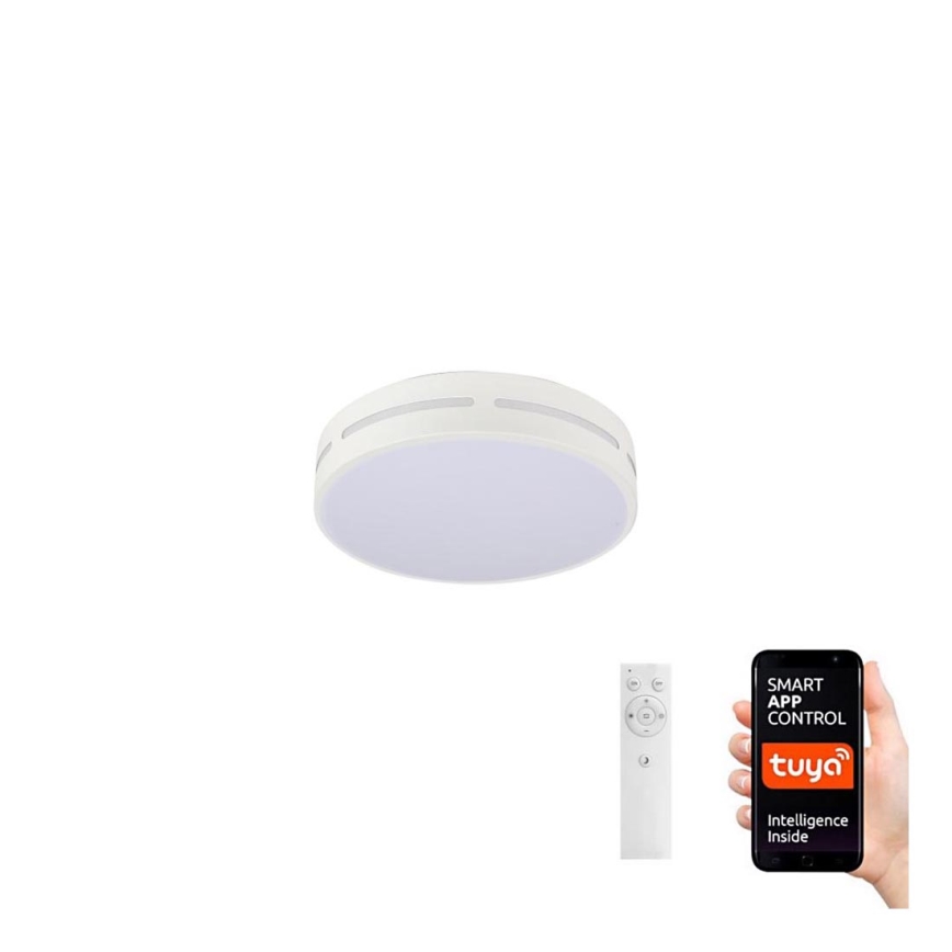 Immax NEO 07153-W30 - LED Aptumšojams griestu gaismeklis NEO LITE PERFECTO LED/24W/230V Wi-Fi Tuya white + tālvadības pults