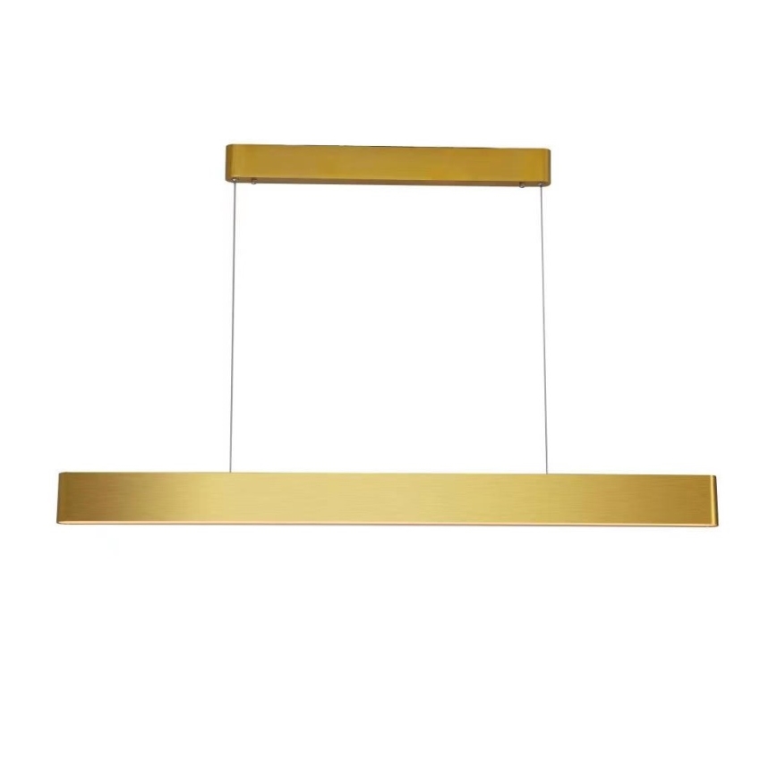 Immax NEO 07157-G120X - LED RGB+CCTW Aptumšojuma lustra ar auklu MILANO LED/40W/230V Tuya zelta