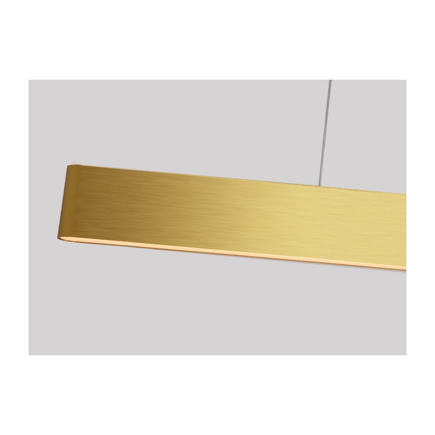 Immax NEO 07157-G120X - LED RGB+CCTW Aptumšojuma lustra ar auklu MILANO LED/40W/230V Tuya zelta