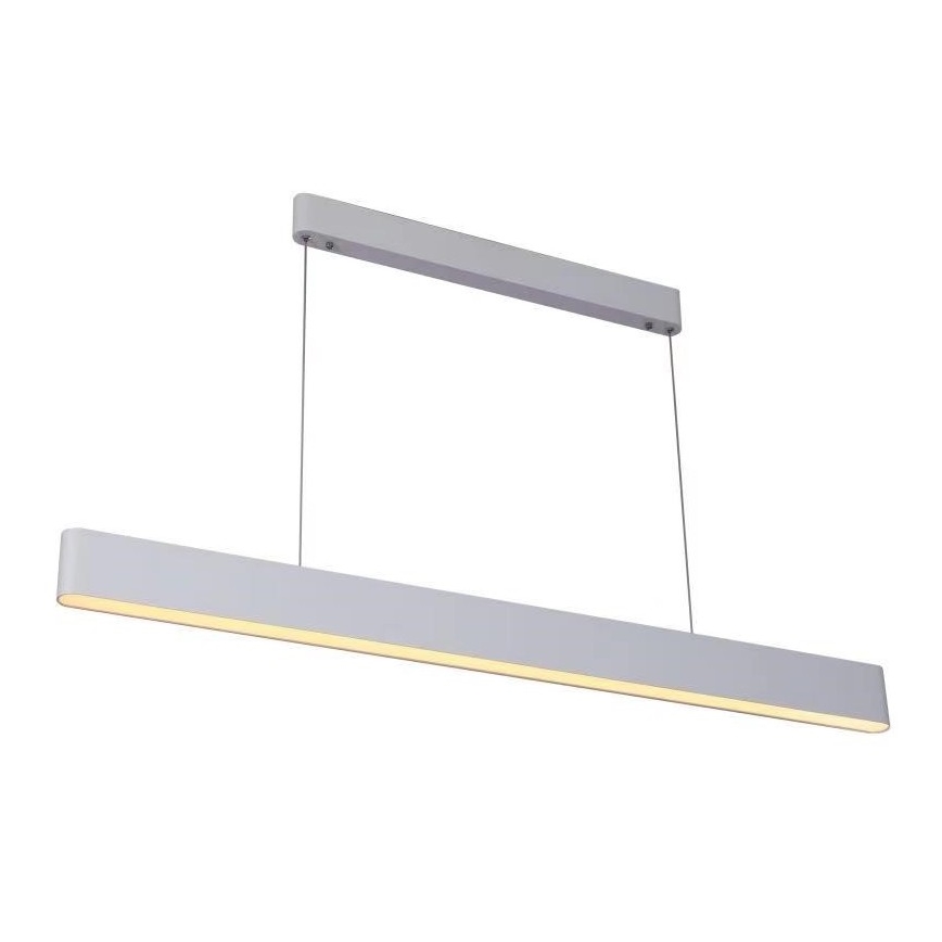 Immax NEO 07157-W120X - LED RGB+CCT Aptumšojuma lustra ar auklu MILANO LED/40W/230V Tuya balta