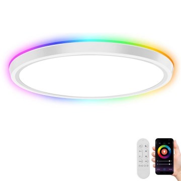 Immax NEO 07164-40 - LED RGBW Aptumšojama griestu lampa NEO LITE TUDO LED/50W/230V Wi-Fi Tuya +tālvadības pults