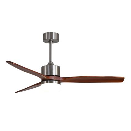 Immax NEO 07165-S - LED Griestu ventilators ELEGANTE LED/18W/230V ozols Wi-Fi Tuya + tālvadības pults