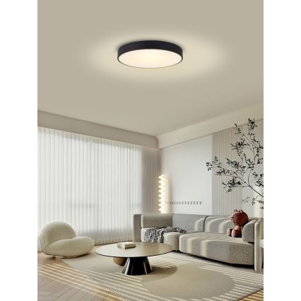 Immax NEO 07202L - LED Aptumšojama griestu lampa RONDATE LED/53W/230V melna Tuya + tālvadības pults