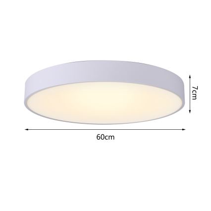 Immax NEO 07206L - LED Aptumšojama griestu lampa RONDATE LED/53W/230V balta Tuya + tālvadības pults