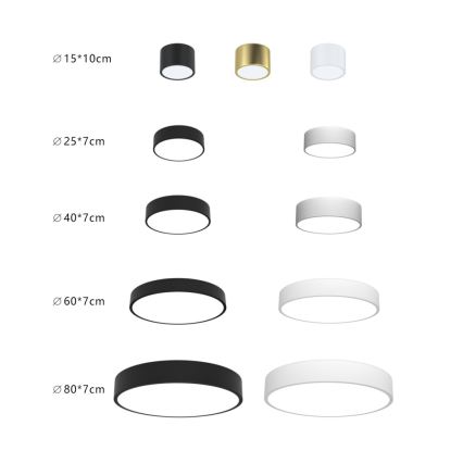 Immax NEO 07207L-LED Aptumšojama griestu lampa RONDATE 65W/230V 3000-6000K Tuya balta + tālvadības pults