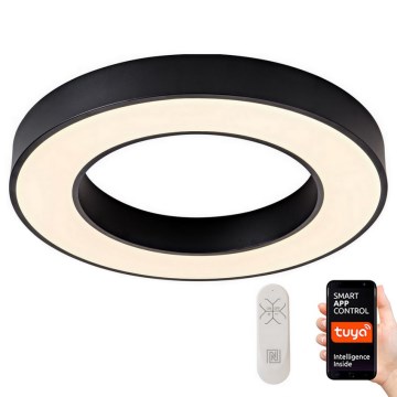 Immax NEO 07209L - LED Aptumšojama griestu lampa PASTEL LED/53W/230V 60 cm melna Tuya + tālvadības pults