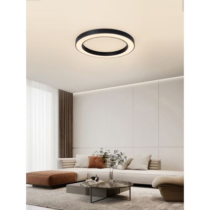 Immax NEO 07210L - LED Aptumšojama griestu lampa PASTEL LED/68W/230V 95 cm melna Tuya + tālvadības pults