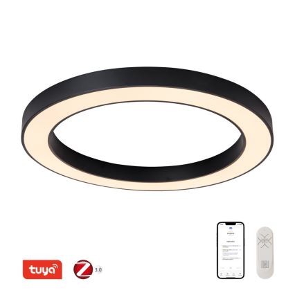 Immax NEO 07210L - LED Aptumšojama griestu lampa PASTEL LED/68W/230V 95 cm melna Tuya + tālvadības pults