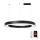 Immax NEO 07211L - LED regulējams lustra ar vadu PASTEL LED/68W/230V 2700-6500K Tuya melns + tālvadības pults