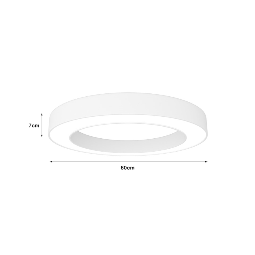 Immax NEO 07212L - LED Aptumšojama lampa PASTEL LED/53W/230V balta Tuya + tālvadības pults