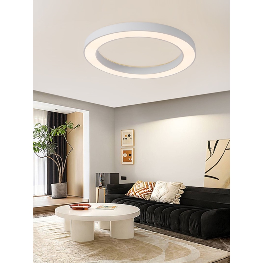 Immax NEO 07213L - LED Aptumšojama griestu lampa PASTEL LED/68W/230V 95 cm balta Tuya + tālvadības pults