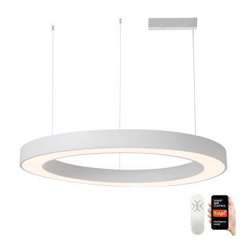 Immax NEO 07214L - LED Aptumšojama lustra ar auklu PASTEL LED/68W/230V 2700-6500K balta 95 cm Tuya + tālvadības pults