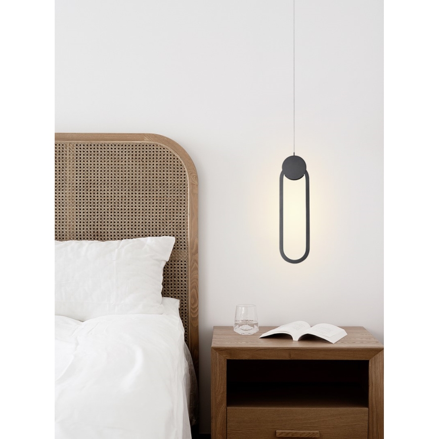 Immax NEO 07232L - LED Aptumšojama lustra ar auklu NEO LITE OVALE LED/22W/230V 2700-6500K Wi-Fi Tuya + tālvadības pults