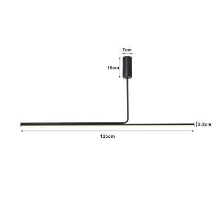 Immax NEO 07235L - LED Aptumšojama lustra ar stieni NEO LITE ASTA LED/28W/230V Wi-Fi Tuya 2700-6500K + tālvadības pults