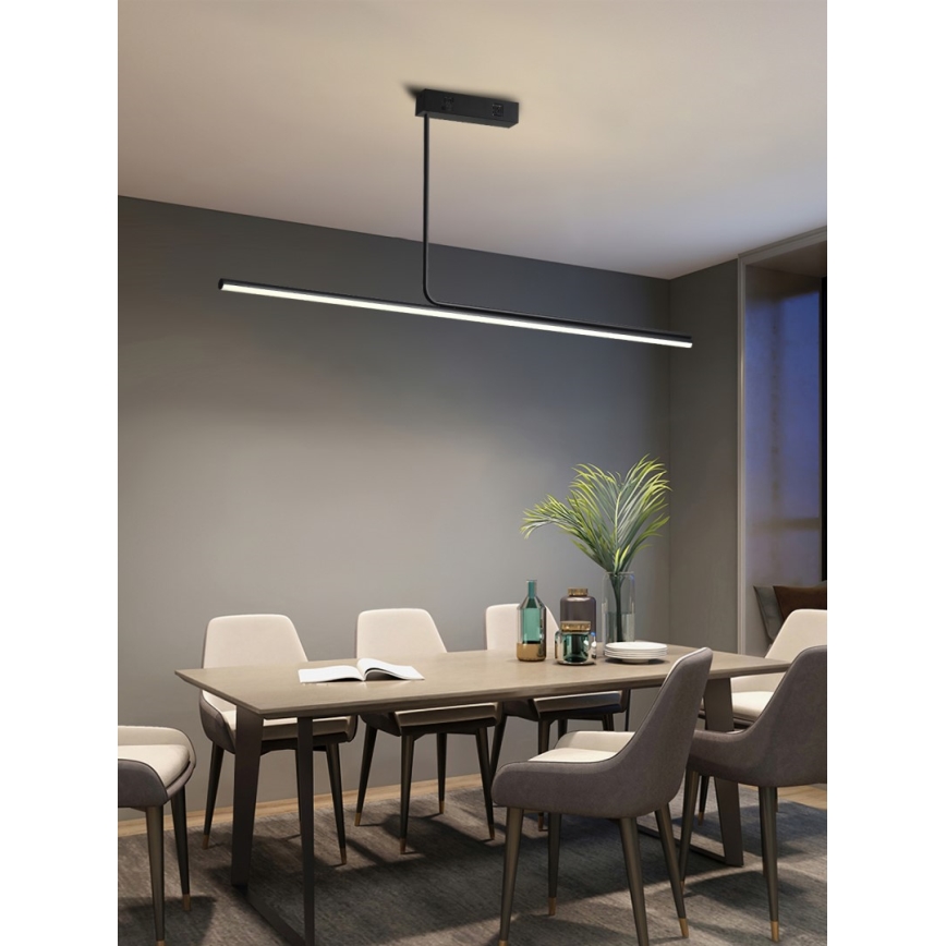 Immax NEO 07235L - LED Aptumšojama lustra ar stieni NEO LITE ASTA LED/28W/230V Wi-Fi Tuya 2700-6500K + tālvadības pults