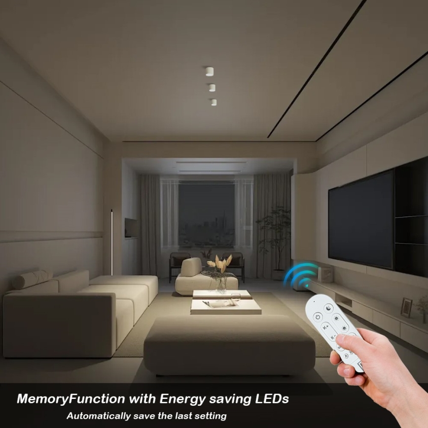 Immax NEO 07241L - LED regulējams griestu gaismeklis RONDATE LED/18W/230V 11,5cm Wi-Fi Tuya