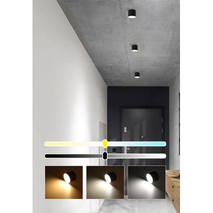 Immax NEO 07242L - LED regulējams griestu gaismeklis RONDATE LED/18W/230V 11,5 cm Wi-Fi Tuya