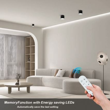 Immax NEO 07242L - dimējama LED griestu lampa RONDATE LED/18W/230V 11,5 cm Wi‑Fi Tuya