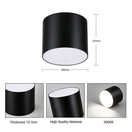 Immax NEO 07244L - LED regulējams griestu gaismeklis RONDATE LED/32W/230V 16,5 cm Wi-Fi Tuya