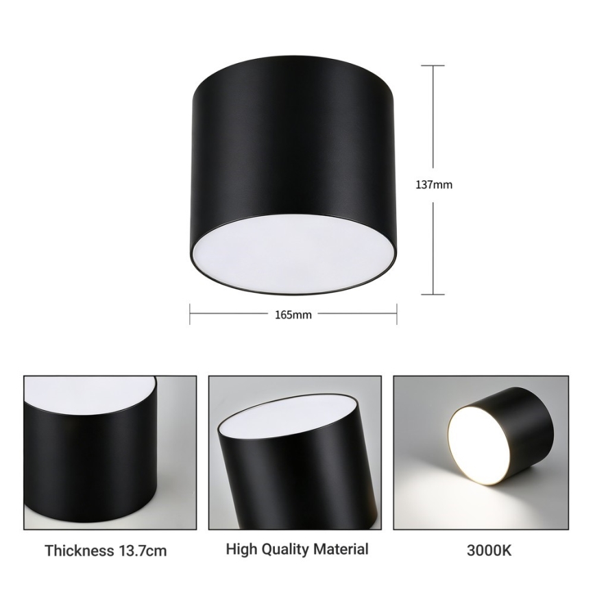 Immax NEO 07244L - LED regulējams griestu gaismeklis RONDATE LED/32W/230V 16,5 cm Wi-Fi Tuya