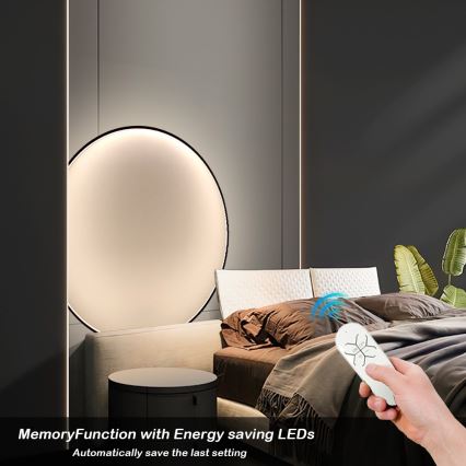 Immax NEO 07245-120 - LED Aptumšojama sienas lampa FINO LED/70W/230V 120 cm Tuya + tālvadības pults