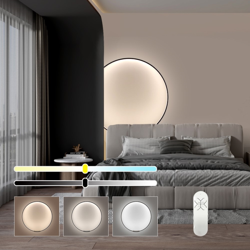 Immax NEO 07245-120 - LED Aptumšojama sienas lampa FINO LED/70W/230V 120 cm Tuya + tālvadības pults