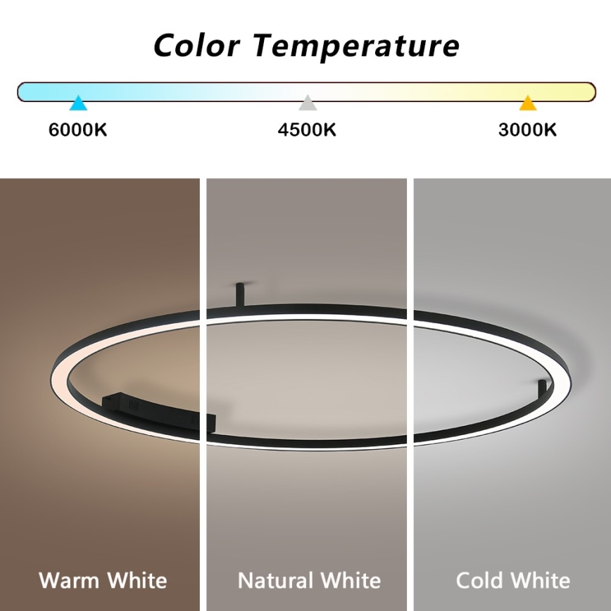 Immax NEO 07246-120 - LED Aptumšojama griestu lampa FINO LED/72W/230V 120 cm Tuya + tālvadības pults