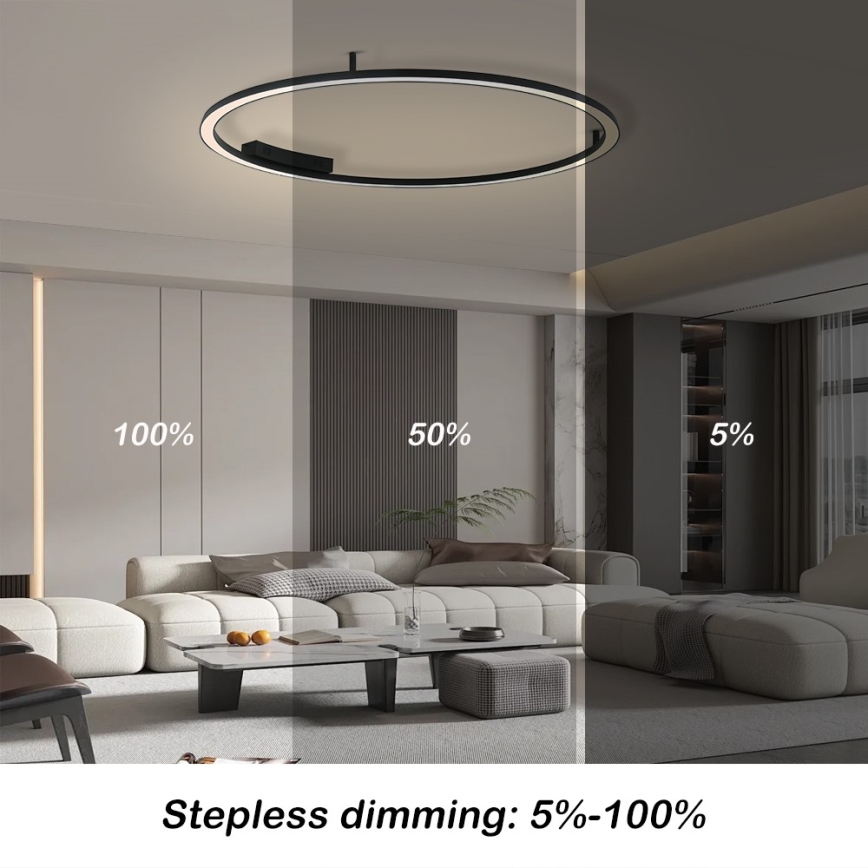 Immax NEO 07246-120 - LED Aptumšojama griestu lampa FINO LED/72W/230V 120 cm Tuya + tālvadības pults