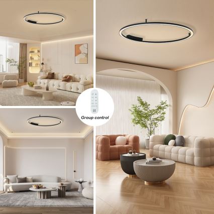 Immax NEO 07246-120 - LED Aptumšojama griestu lampa FINO LED/72W/230V 120 cm Tuya + tālvadības pults