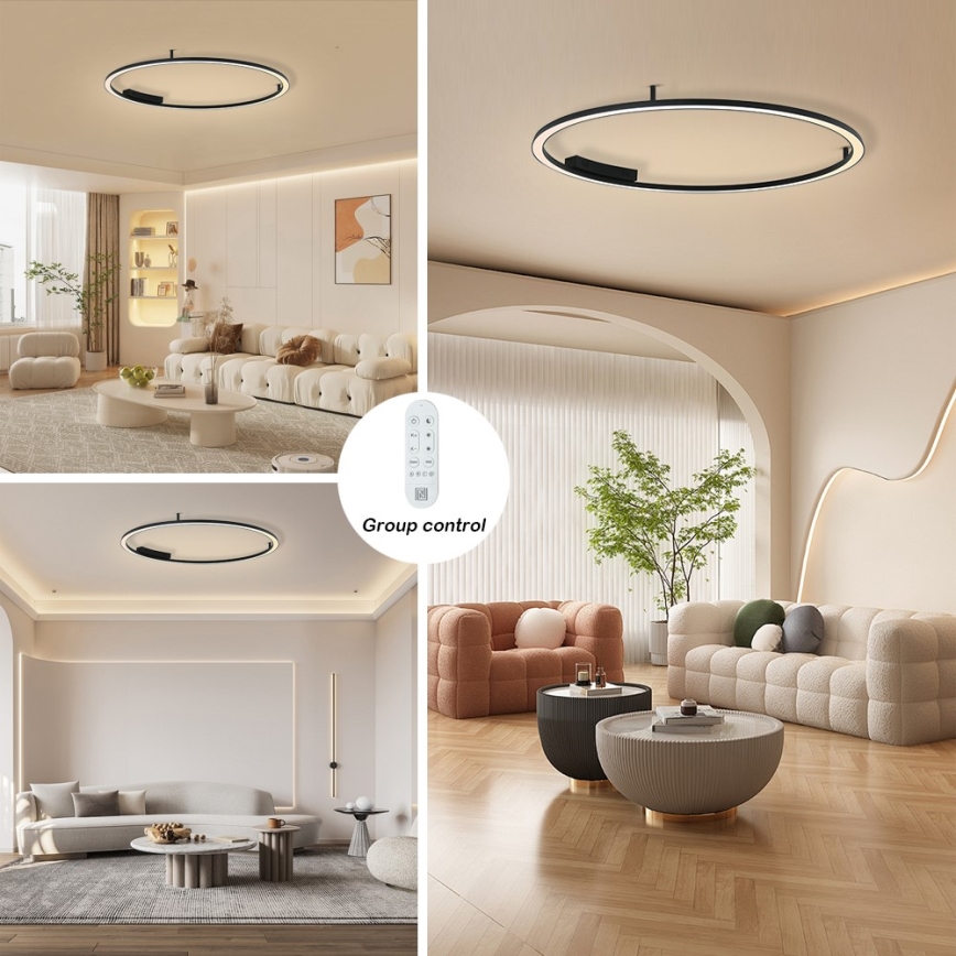 Immax NEO 07246-120 - LED Aptumšojama griestu lampa FINO LED/72W/230V 120 cm Tuya + tālvadības pults