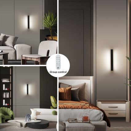 Immax NEO 07247L - LED Aptumšojama āra sienas lampa LINK LED/40W/230V Wi-Fi Tuya IP44 + tālvadības pults