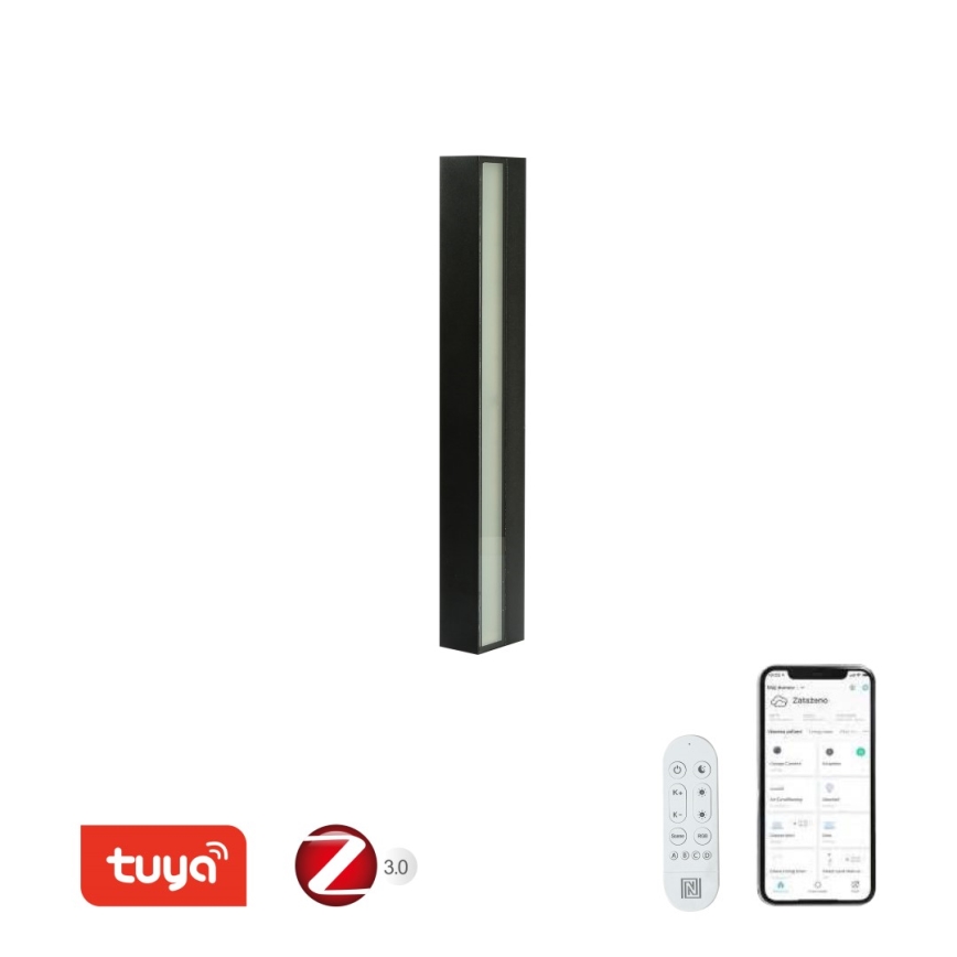 Immax NEO 07247L - LED Aptumšojama āra sienas lampa LINK LED/40W/230V Wi-Fi Tuya IP44 + tālvadības pults