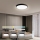 Immax NEO 07248L - LED Aptumšojama griestu lampa NEO LITE SEMPLICI LED/36W/230V 3000-6000K Wi-Fi Tuya melna + tālvadības pults
