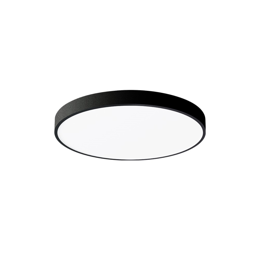 Immax NEO 07248L - LED Aptumšojama griestu lampa NEO LITE SEMPLICI LED/36W/230V 3000-6000K Wi-Fi Tuya melna + tālvadības pults