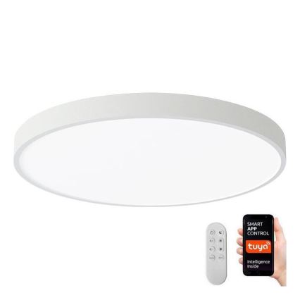 Immax NEO 07252L - LED Aptumšojama griestu lampa NEO LITE SEMPLICI LED/48W/230V 3000-6000K Wi-Fi Tuya balta + tālvadības pults