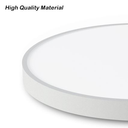 Immax NEO 07253L - LED Aptumšojama griestu lampa NEO LITE SEMPLICI LED/60W/230V 3000-6000K Wi-Fi Tuya balta + tālvadības pults