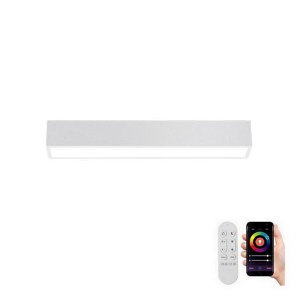Immax NEO 07257L - LED Aptumšojama griestu lampa NEO LITE LUNGO LED/20W/230V 3000-6000K Wi-Fi Tuya balta + tālvadības pults