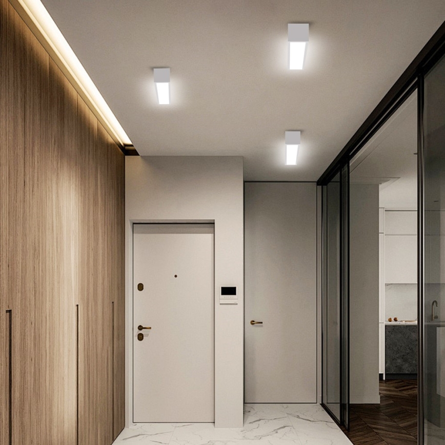 Immax NEO 07257L - LED Aptumšojama griestu lampa NEO LITE LUNGO LED/20W/230V 3000-6000K Wi-Fi Tuya balta + tālvadības pults