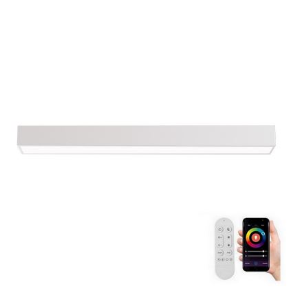 Immax NEO 07258L - LED Aptumšojama griestu lampa NEO LITE LUNGO LED/29W/230V 3000-6000K Wi-Fi Tuya balta + tālvadības pults