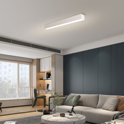 Immax NEO 07258L - LED Aptumšojama griestu lampa NEO LITE LUNGO LED/29W/230V 3000-6000K Wi-Fi Tuya balta + tālvadības pults
