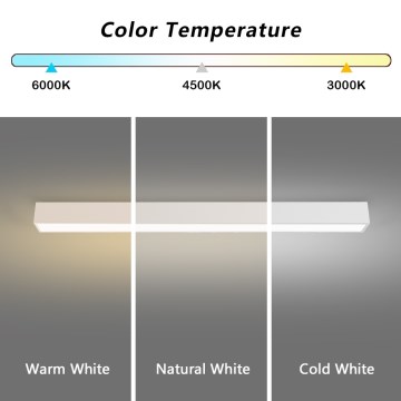 Immax NEO 07259L - LED Aptumšojama griestu lampa NEO LITE LUNGO LED/38W/230V 3000-6000K Wi-Fi Tuya balta + tālvadības pults
