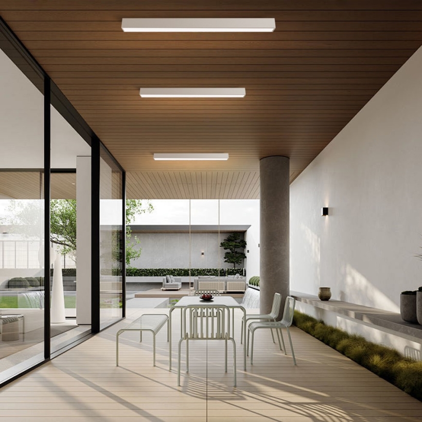 Immax NEO 07259L - LED Aptumšojama griestu lampa NEO LITE LUNGO LED/38W/230V 3000-6000K Wi-Fi Tuya balta + tālvadības pults