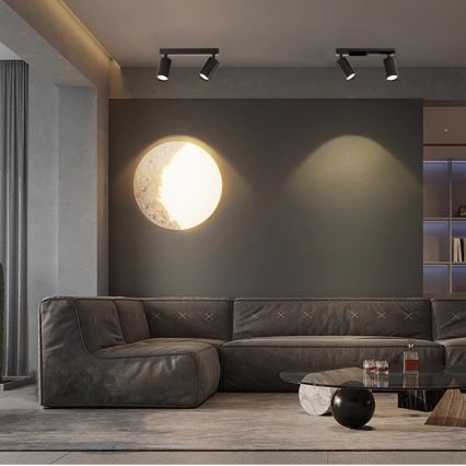 Immax NEO 07262W - LED RGB+CCT Aptumšojams starmetis NEO LITE PUNTO 2xGU10/6W/230V Wi-Fi Tuya