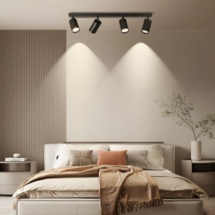 Immax NEO 07264W - LED RGB+CCT Aptumšojams starmetis NEO LITE PUNTO 4xGU10/6W/230V Wi-Fi Tuya