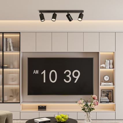 Immax NEO 07264W - LED RGB+CCT Aptumšojams starmetis NEO LITE PUNTO 4xGU10/6W/230V Wi-Fi Tuya